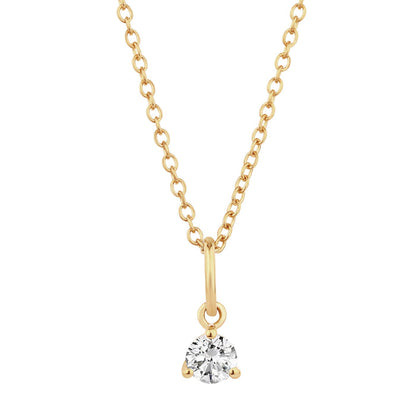 Kette mit Topas-Anhänger gold