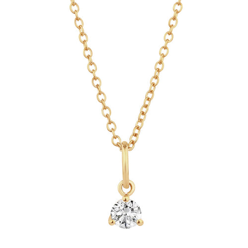Kette mit Topas-Anhänger gold