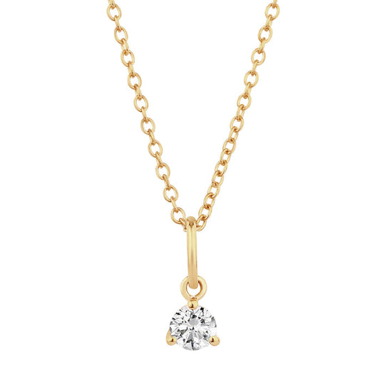 Kette mit Topas-Anhänger gold