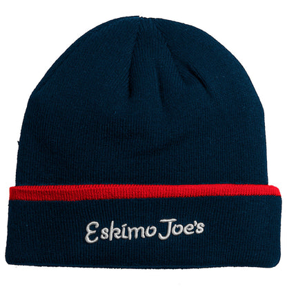 KNIT BEANIE WITH TRIM ON CUFF - KBWT