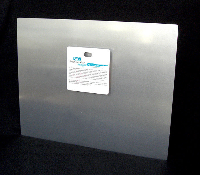 Lady Slider Aluminum Wall Art