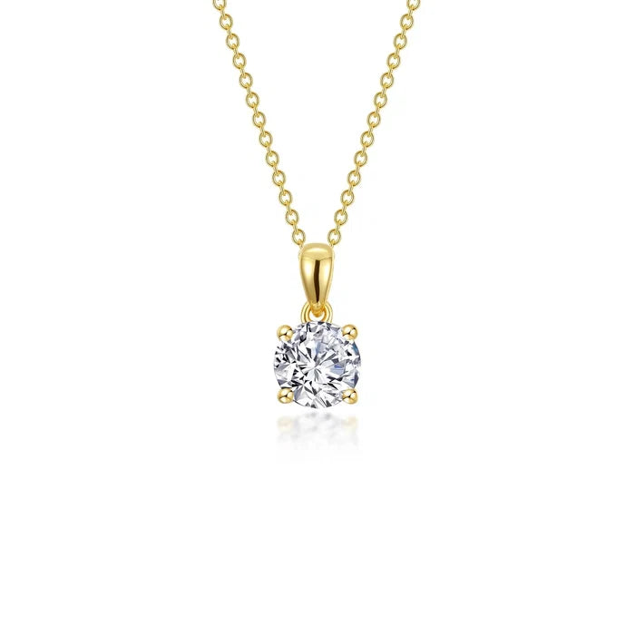 Lafonn 1 CTW 4-Prong Solitaire Necklace (1017734)