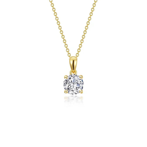 Lafonn 1 CTW 4-Prong Solitaire Necklace (1017734)