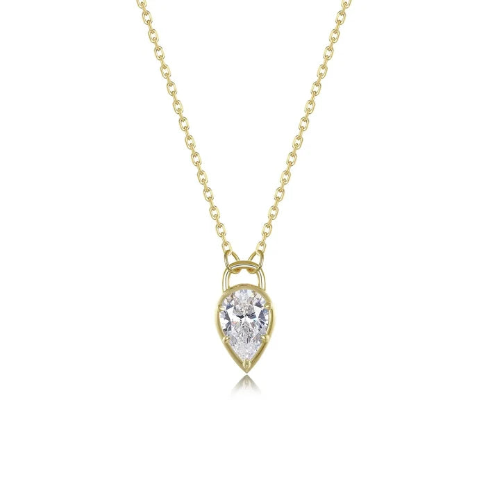 Lafonn Pear Lock Necklace (101776)