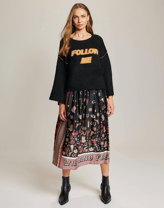 Laurel Follow Me RODEO Sweater
