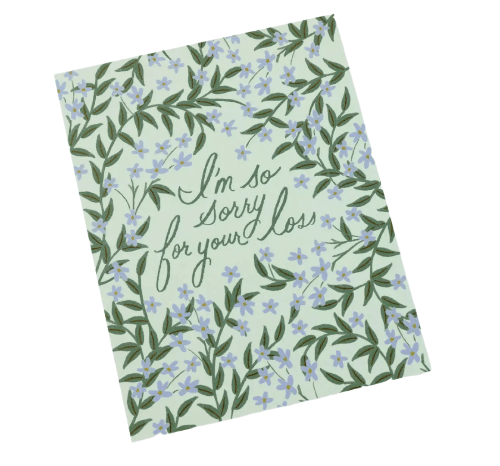 Rifle Paper Co Greeting Cards Laurel Sympathy Card
