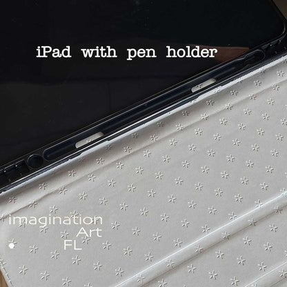 Leather iPad Case - Green - IMCASE