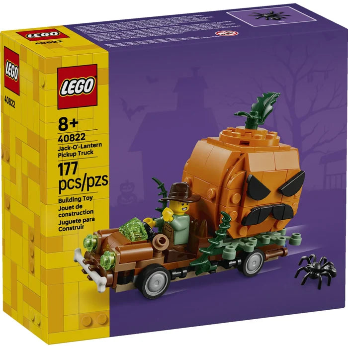 Lego: Jack-O'-Lantern - Pickup Truck Building Figure