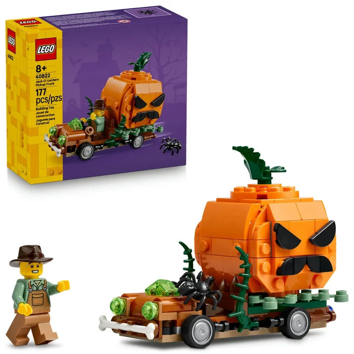 Lego: Jack-O'-Lantern - Pickup Truck Building Figure