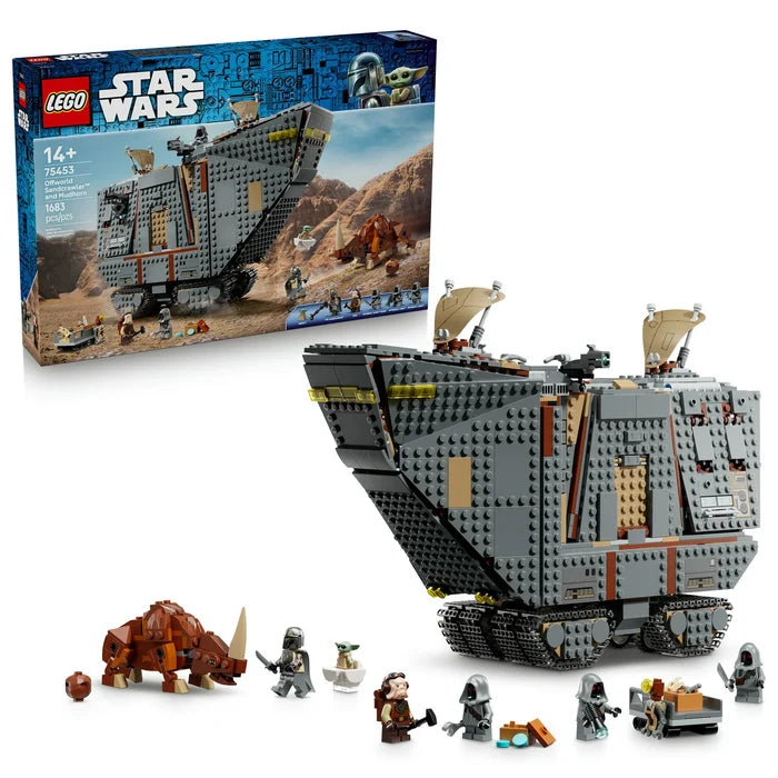 Lego Star Wars - Offworld Sandcrawler™ and Mudhorn Building Toy Figure