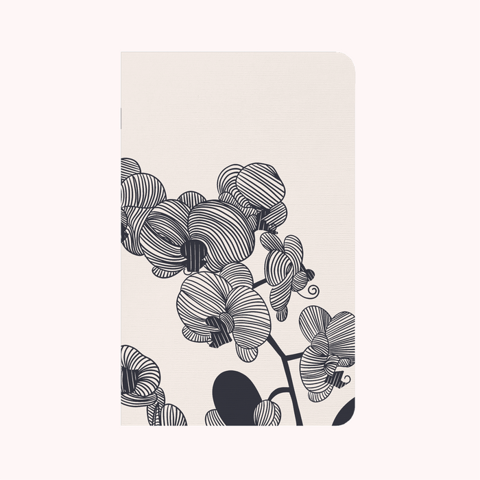 Lino Orchid Black