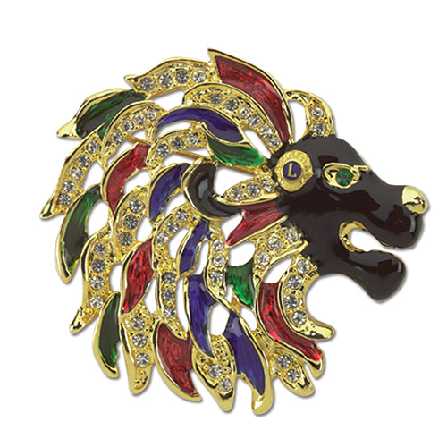 LION HEAD PIN