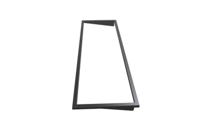 Litedeer Homes 58" Smart Electric Fireplace Trim Kit - ZEF58V-T2B, Black - Litedeer Homes