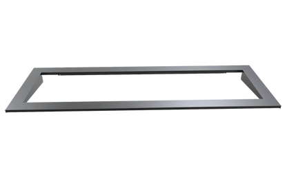 Litedeer Latitude II 48" Smart Electric Fireplace Trim Kit - ZEF48X-T2B, Black - Litedeer Homes