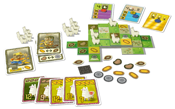 Llamaland - Ansprechendes Familien-Legespiel