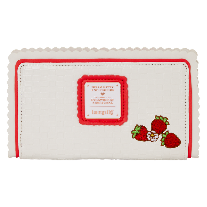 Loungefly - Sanrio Hello Kitty & Friends x Strawberry Shortcake Flap Zip Around Wallet