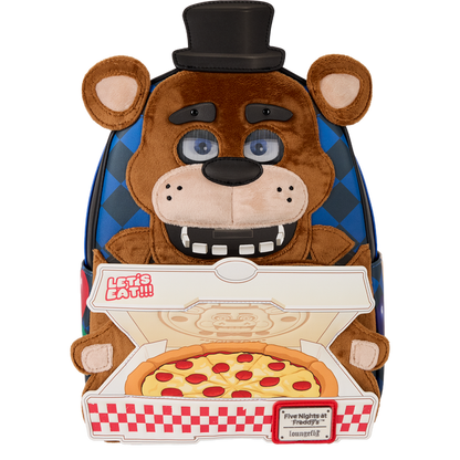 Loungefly Five Nights at Freddy's - Freddy Fazbear Plush Cosplay Lenticular Mini Backpack