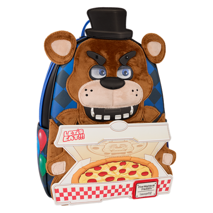 Loungefly Five Nights at Freddy's - Freddy Fazbear Plush Cosplay Lenticular Mini Backpack