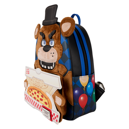 Loungefly Five Nights at Freddy's - Freddy Fazbear Plush Cosplay Lenticular Mini Backpack