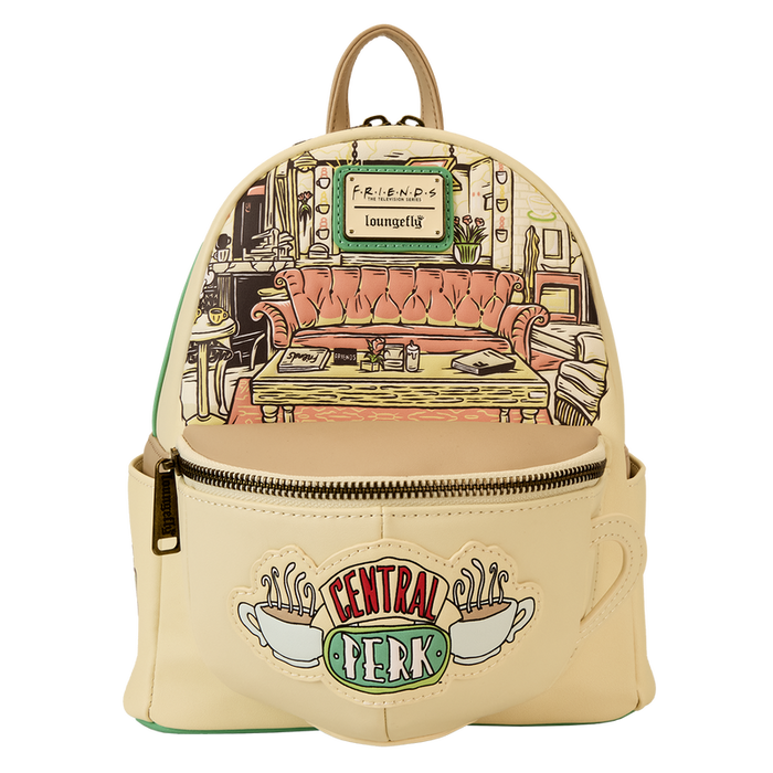 Loungefly Friends - Central Perk Domed Coffee Mug Scented Mini Backpack - Kryptonite Character Store
