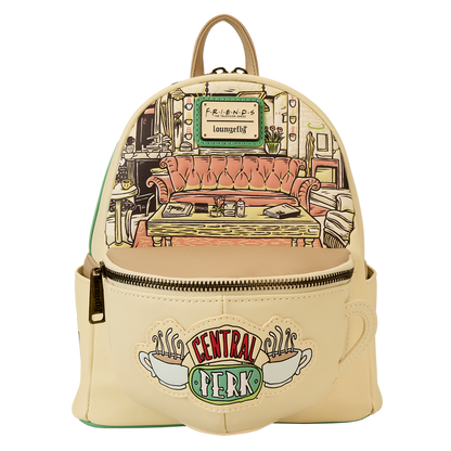 Loungefly Friends - Central Perk Domed Coffee Mug Scented Mini Backpack - Kryptonite Character Store
