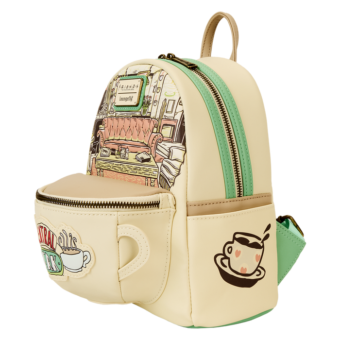 Loungefly Friends - Central Perk Domed Coffee Mug Scented Mini Backpack - Kryptonite Character Store