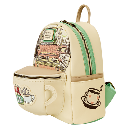 Loungefly Friends - Central Perk Domed Coffee Mug Scented Mini Backpack - Kryptonite Character Store