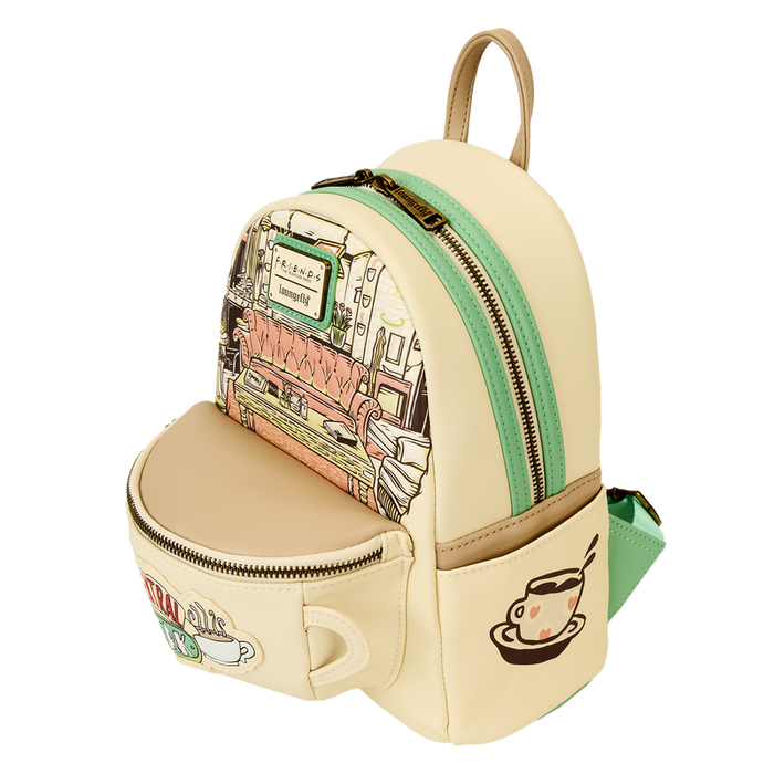 Loungefly Friends - Central Perk Domed Coffee Mug Scented Mini Backpack - Kryptonite Character Store