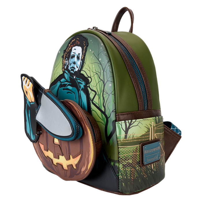 Loungefly Halloween - Michael Myers Pumpkin Glow Mini Backpack Coin Bag