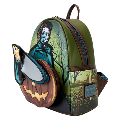 Loungefly Halloween - Michael Myers Pumpkin Glow Mini Backpack Coin Bag