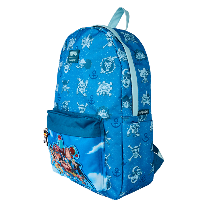 Loungefly One Piece - All-Over Print Nylon Full Size Backpack