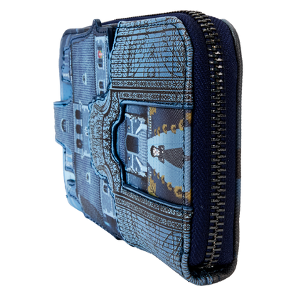 Loungefly The Addams Family - Wednesday Nevermore Academy Castle Zip Around Wallet