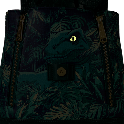 Loungefly Universal Jurassic World - Jurassic World Jungle Velociraptor Glow Drawstring Mini Backpack
