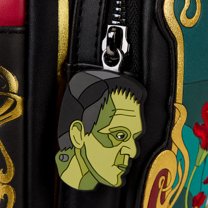 Loungefly Universal Monsters - Bride Of Frankenstein Stained Glass Mini Backpack