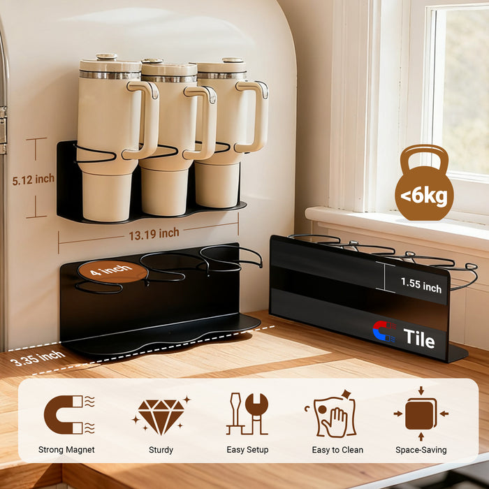 Magnetic Cup Holder for Fridge