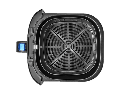 Air Fryer basket from above