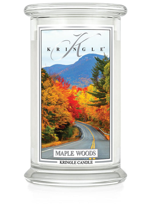 Maple Woods Large 2-Wick - Kringle Candle Company