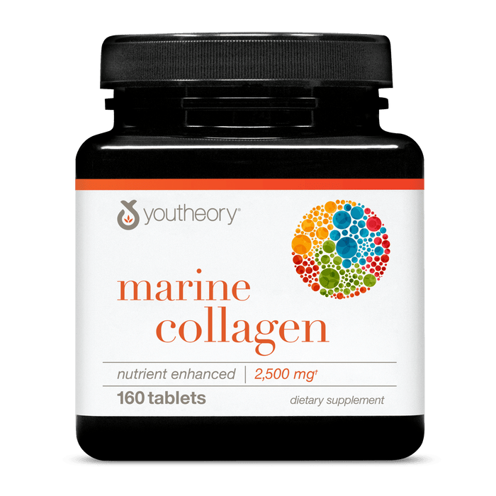 MC.00313 Youtheory Marine Collagen 160 Tablets Product Main Image
