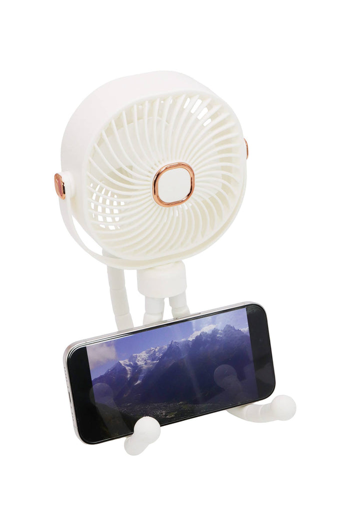 Matte Pastel - Led Flexible Leg 1pc Electric Fan