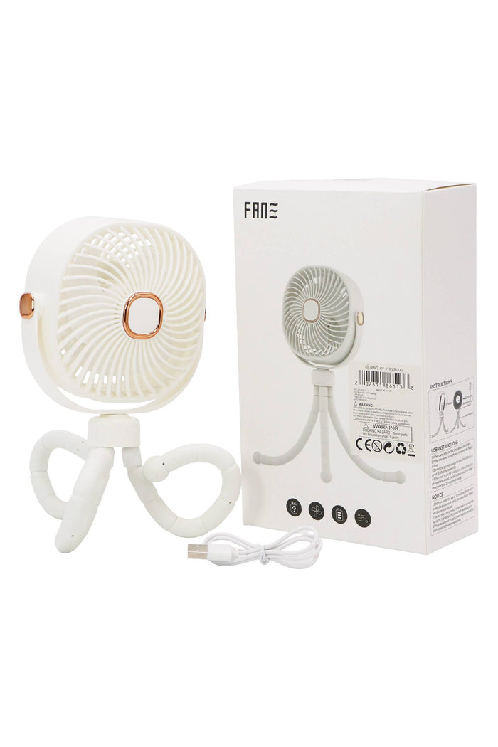 Matte Pastel - Led Flexible Leg 1pc Electric Fan
