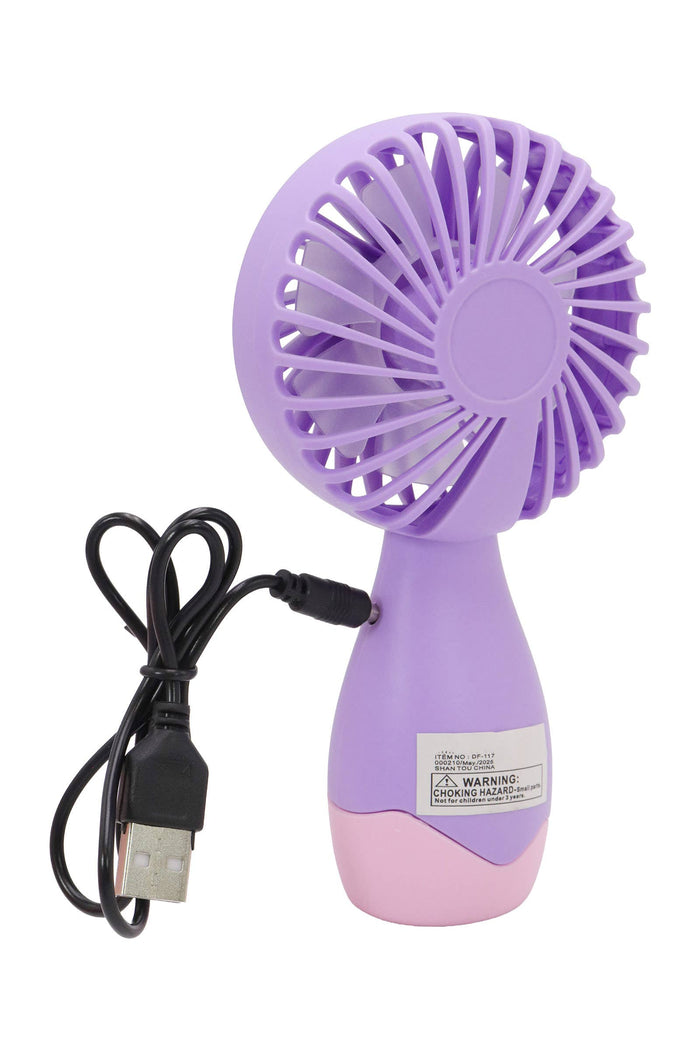 Matte Pastel -  Portable Self-stand 1pc Electric Fan