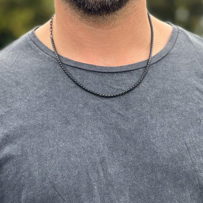 Men's Rolo Chain Necklace