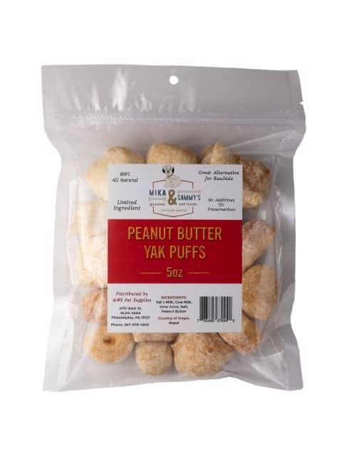 Mika & Sammy's - Himalayan Yak Cheese Puffs with Peanut Butter 5oz