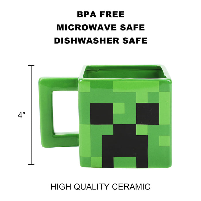 Minecraft - Creeper 16 oz. Sculpted Ceramic Mug