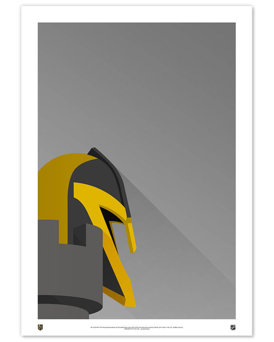 Minimalist T-Mobile Arena Art Print