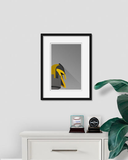Minimalist T-Mobile Arena Art Print