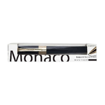 BV by Bruno Visconti Black Monaco Soft Touch Pen in Gift Box