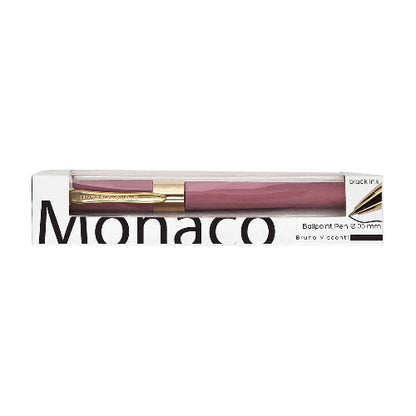 BV by Bruno Visconti pink Monaco Soft Touch Pen in Gift Box