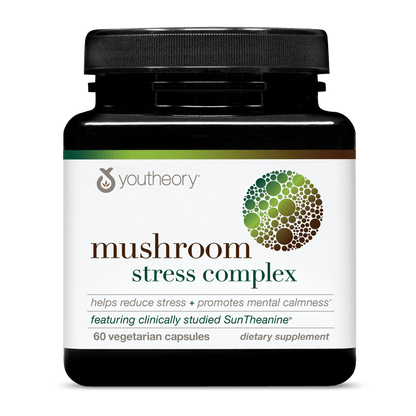 MSC.92090 Youtheory Mushroom Stress Complex 60 Capsules Product Main Image