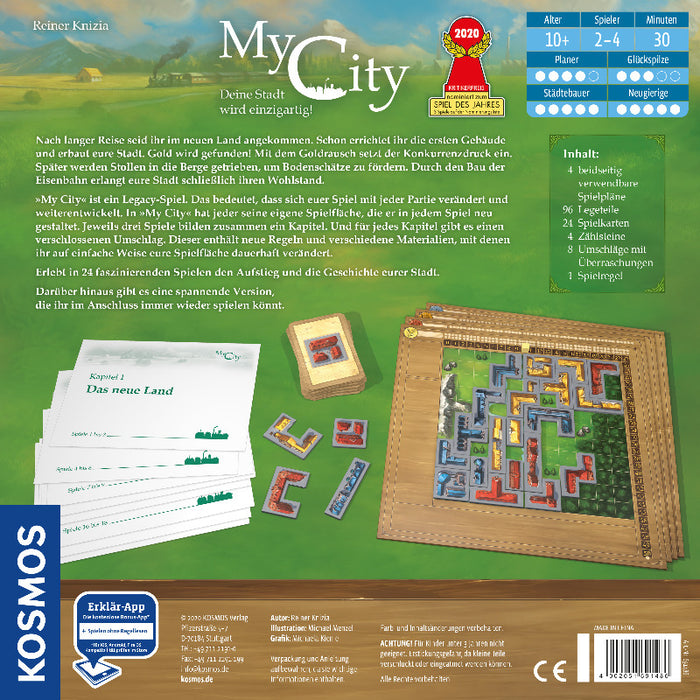 My City - Familienfreundliches Legespiel in 24 Akten